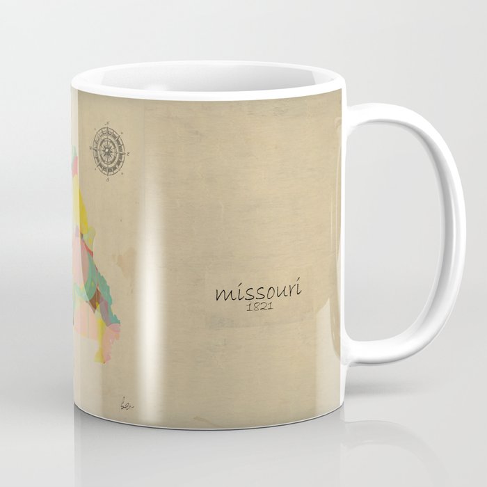 Missouri state map  Coffee Mug Gallery Image 1