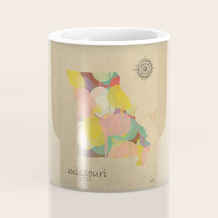 Missouri state map  Coffee Mug Gallery Image 4