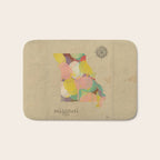 Missouri state map  Bath Mat Gallery Image 1