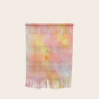 Abundance - abstract pink marbling painting Wall Hanging Gallery Image 1
