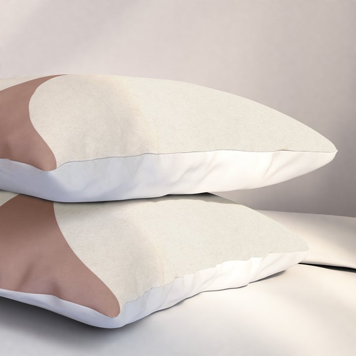 Mocha Movement 1 Pillow Sham Gallery Image 3