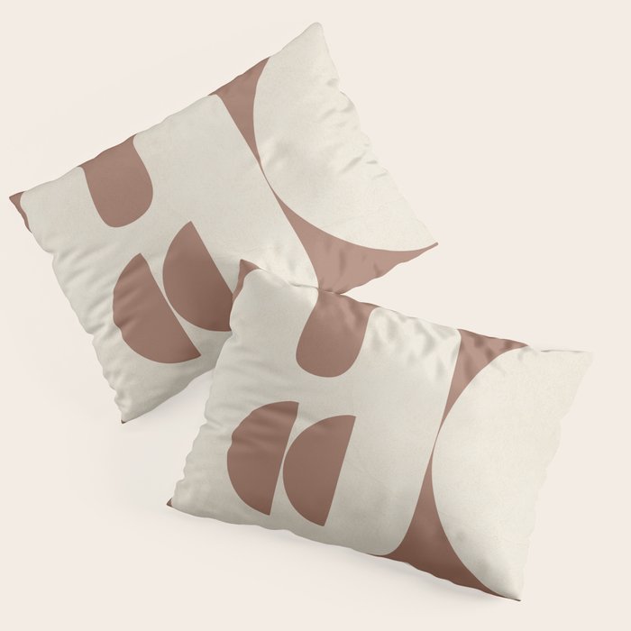 Mocha Movement 1 Pillow Sham Gallery Image 3