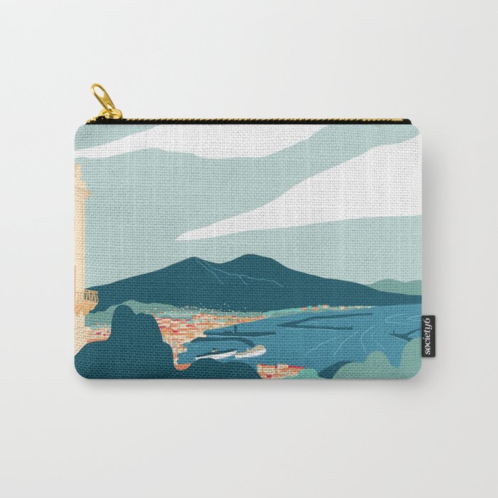 Naples, Italy Carry All Pouch Gallery Image 1