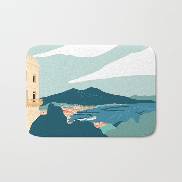 Naples, Italy Bath Mat Gallery Image 1
