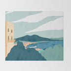 Naples, Italy Throw Blanket Gallery Image 2