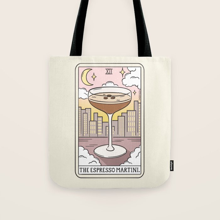 ESPRESSO MARTINI READING Tote Bag Gallery Image 1