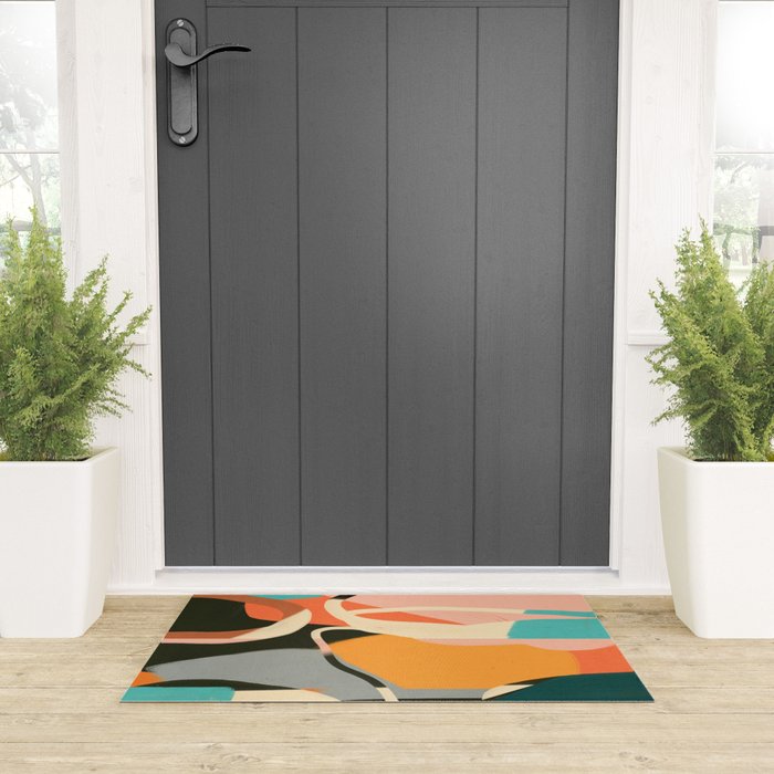 Modern Abstract Art 110 Welcome Mat Gallery Image 3