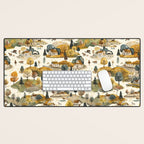 Cozy Heirloom Countryside Charm Desk Mat Gallery Image 1