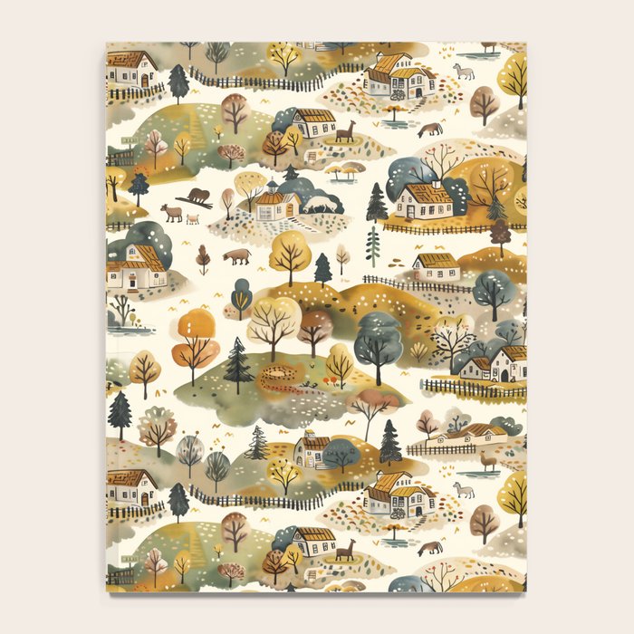 Cozy Heirloom Countryside Charm Notebook Gallery Image 4