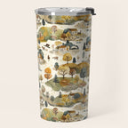Cozy Heirloom Countryside Charm Travel Mug Gallery Image 2