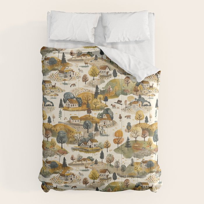 Cozy Heirloom Countryside Charm Comforter Gallery Image 6