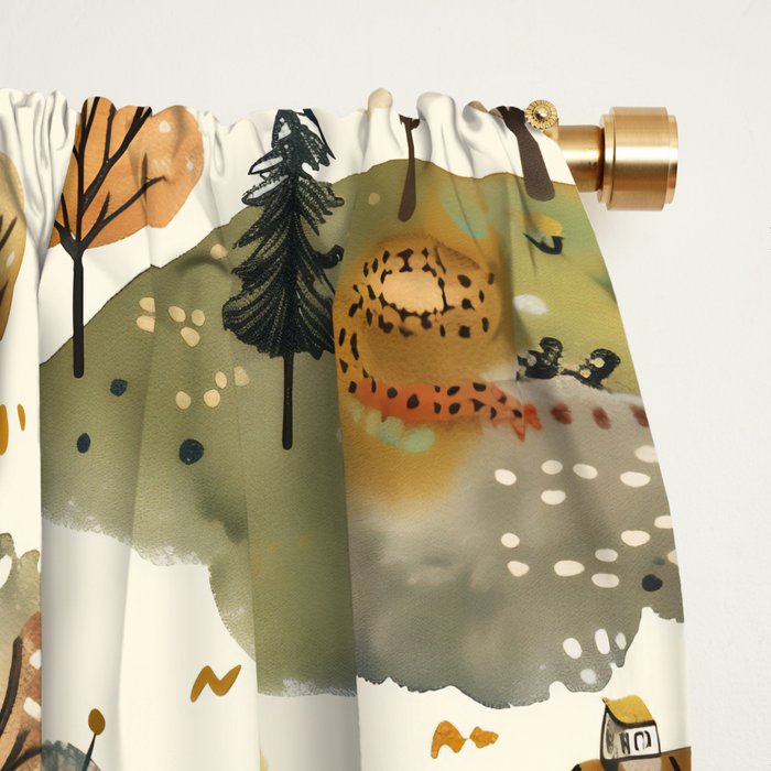 Cozy Heirloom Countryside Charm Window Curtain Gallery Image 2