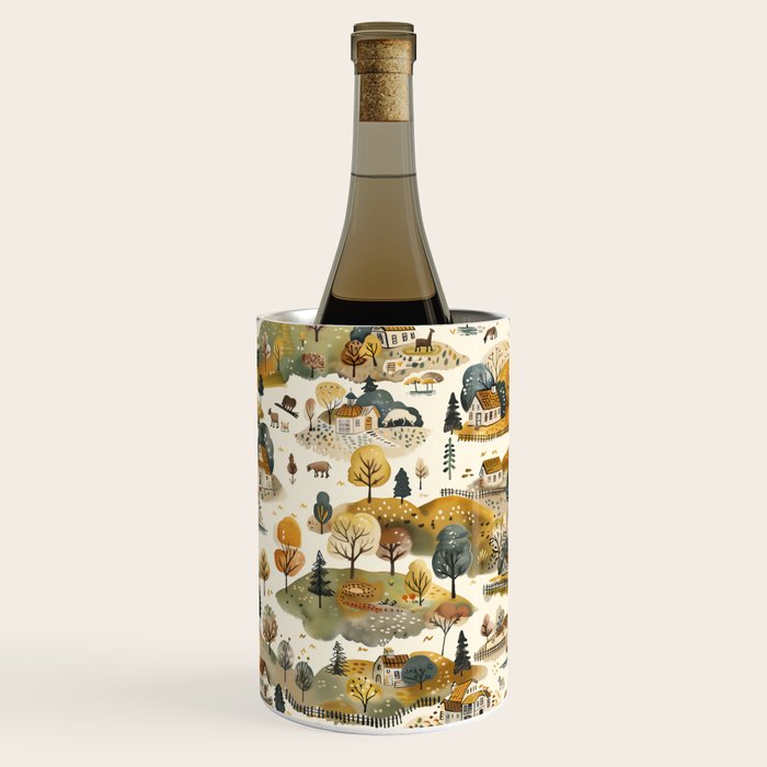 Cozy Heirloom Countryside Charm Wine Chiller Gallery Image 3