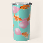 BUBBLEGUM GOLDFISH Travel Mug Gallery Image 2