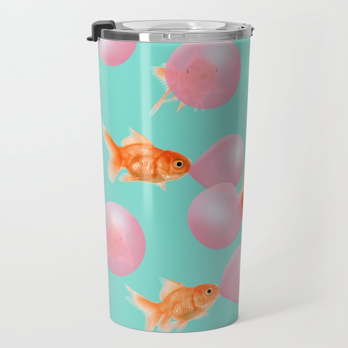 BUBBLEGUM GOLDFISH Travel Mug Gallery Image 3
