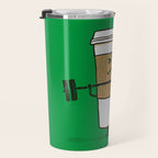 Strong Coffee Travel Mug Gallery Image 3