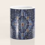 Dark Vintage Traditional Oriental Rug Coffee Mug Gallery Image 4
