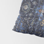 Dark Vintage Traditional Oriental Rug Pillow Sham Gallery Image 4