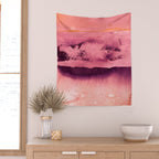 S U N S E T Wall Tapestry Gallery Image 2
