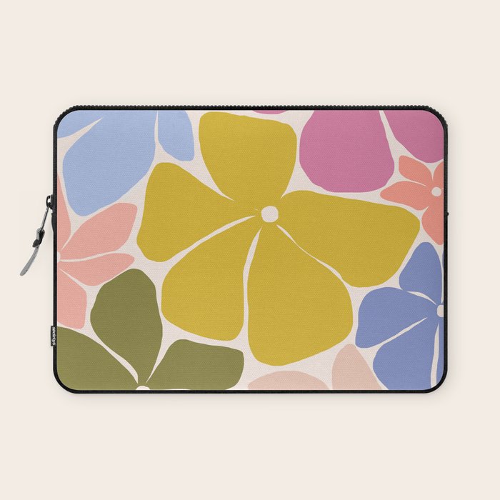 Carefree Blooms Laptop Sleeve Gallery Image 1