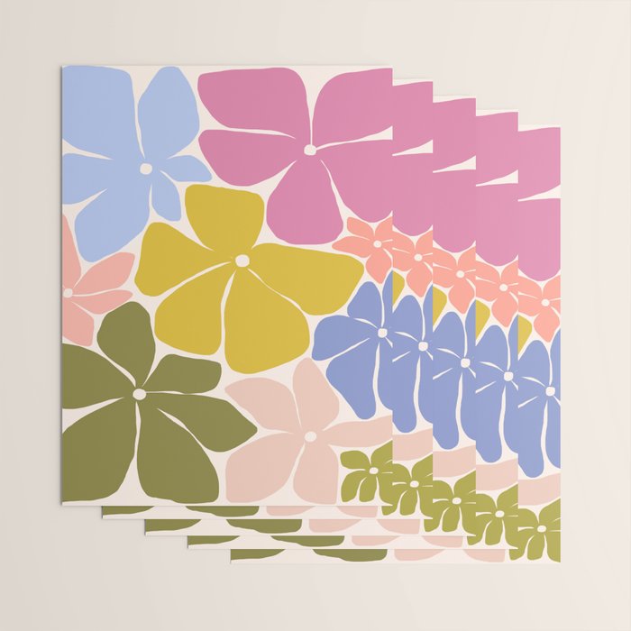 Carefree Blooms Wrapping Paper Gallery Image 3
