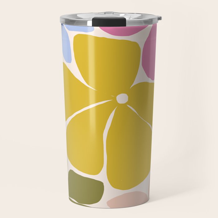 Carefree Blooms Travel Mug Gallery Image 1
