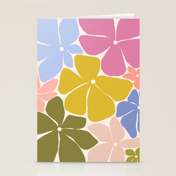 Carefree Blooms Stationery Card Gallery Image 2