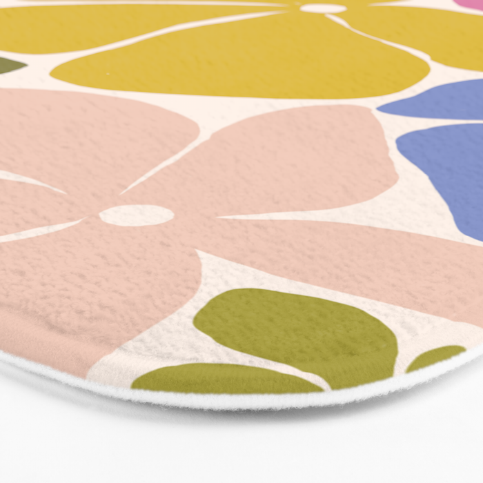 Carefree Blooms Bath Mat Gallery Image 3