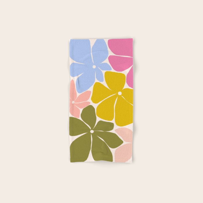 Carefree Blooms Bath Towel Gallery Image 1