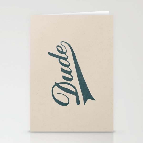 Dude Stationery Card Gallery Image 1