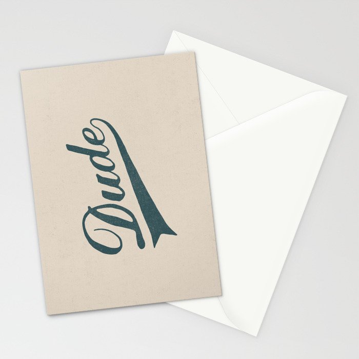 Dude Stationery Card Gallery Image 2