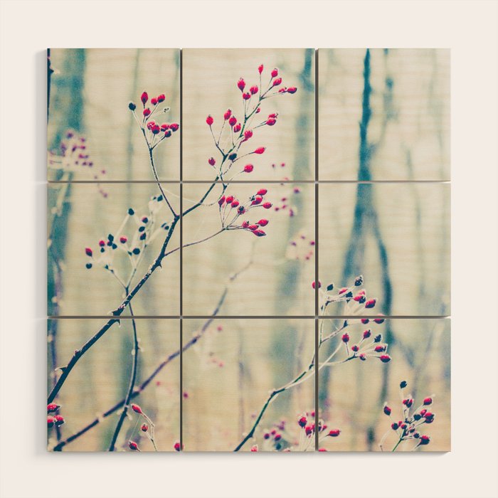Winter Season Wood Wall Art Gallery Image 1