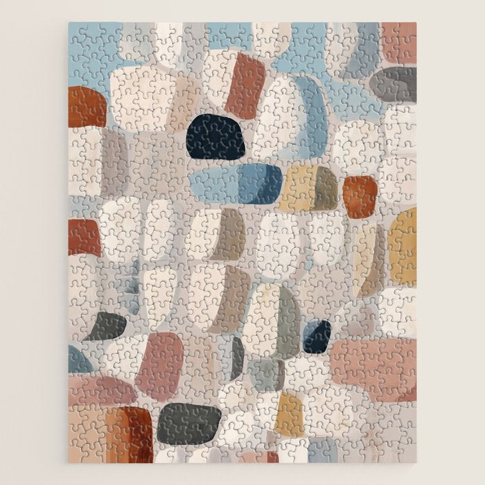 Soft Organic Stone Forms Jigsaw Puzzle Gallery Image 1