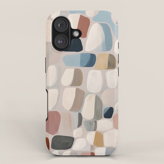 Soft Organic Stone Forms iPhone Case Gallery Image 1