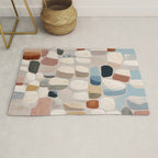 Soft Organic Stone Forms Rug Gallery Image 1