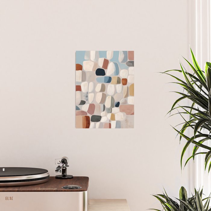 Soft Organic Stone Forms Poster Gallery Image 2