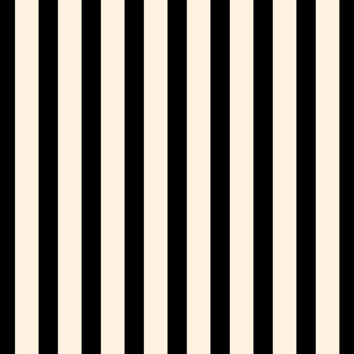Fine Stripes Vertical Minimalist Pattern in Black and Almond Cream Coffee Mug Gallery Image 2