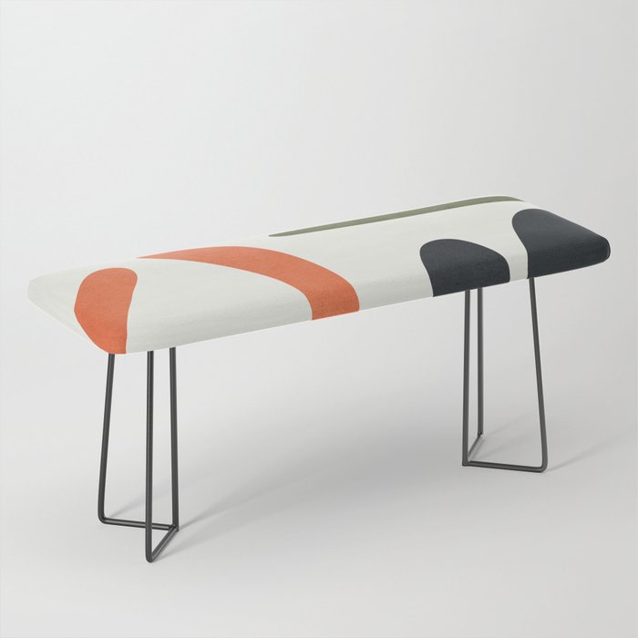 Abstract Colorful Setting 5 Bench Gallery Image 1