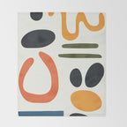 Abstract Colorful Setting 5 Throw Blanket Gallery Image 2