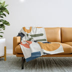 Abstract Colorful Setting 5 Throw Blanket Gallery Image 1
