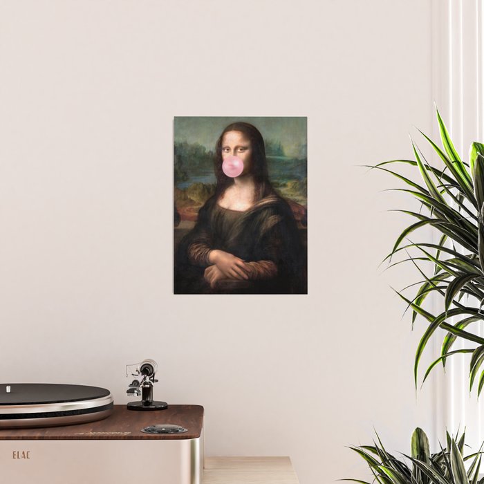  Mona Lisa Bubble Gum Poster Gallery Image 2