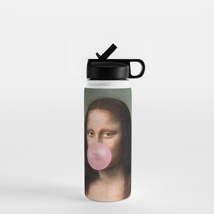  Mona Lisa Bubble Gum Water Bottle Gallery Image 1