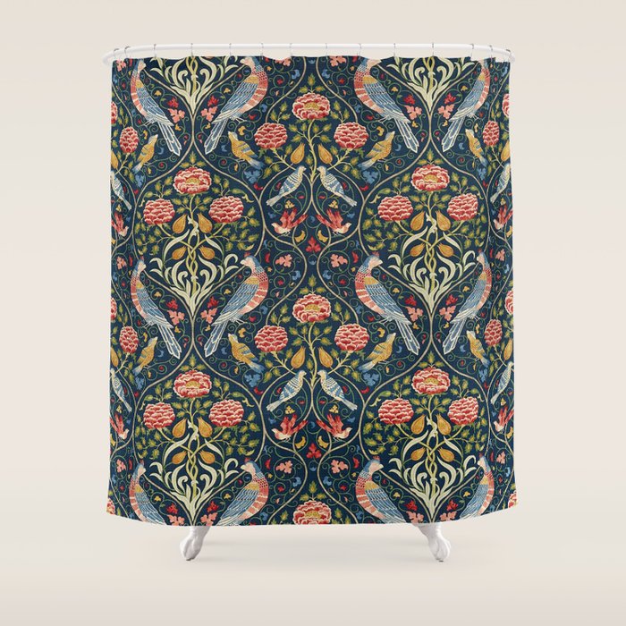 Seasons By May Iris William Morris 1895 Shower Curtain Gallery Image 1