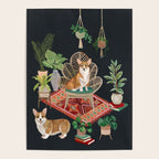 Corgis living room Poster Gallery Image 4