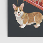Corgis living room Poster Gallery Image 3