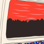 View from London Train Line Coffee Mug Gallery Image 2