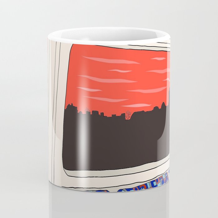 View from London Train Line Coffee Mug Gallery Image 4