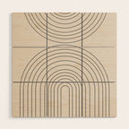 Arch Art Wood Wall Art Gallery Image 1