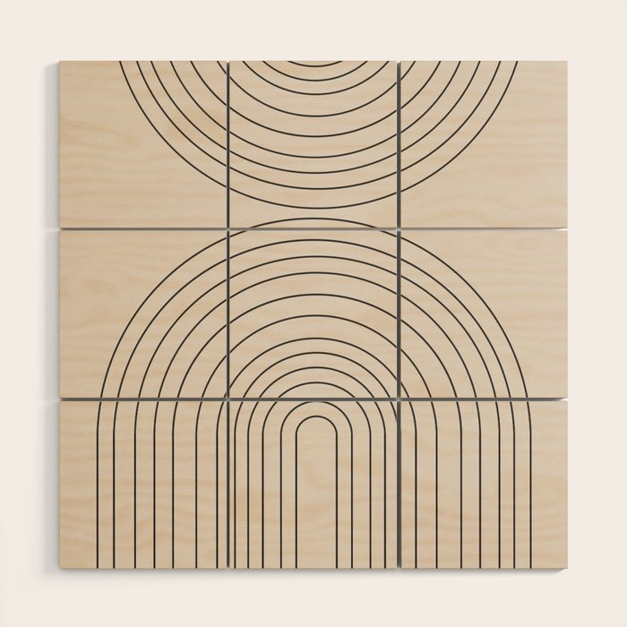 Arch Art Wood Wall Art Gallery Image 1