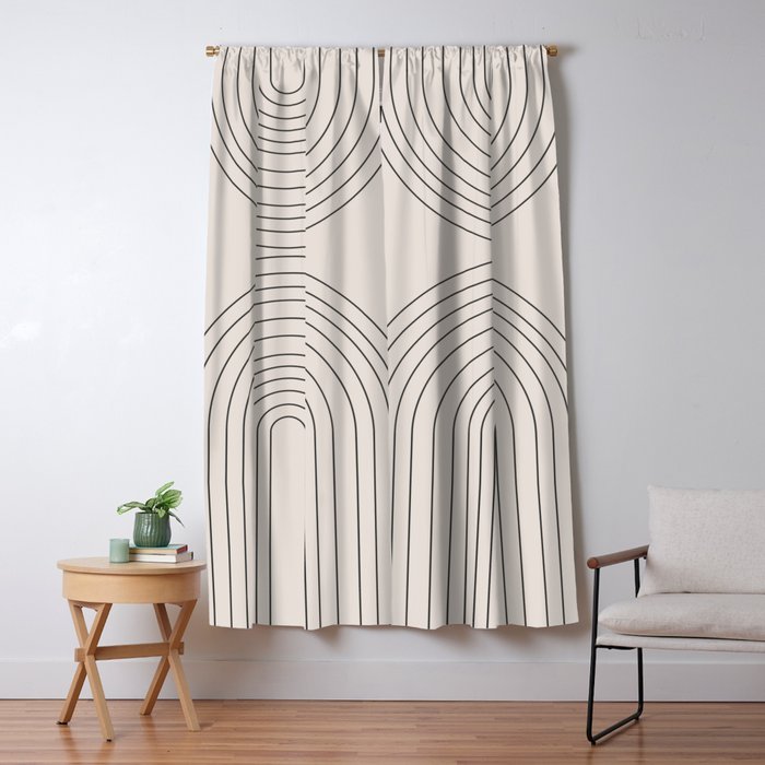 Arch Art Window Curtain Gallery Image 5
